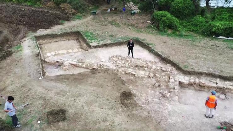 İşte Ayasofyayı yıkan depremin izi