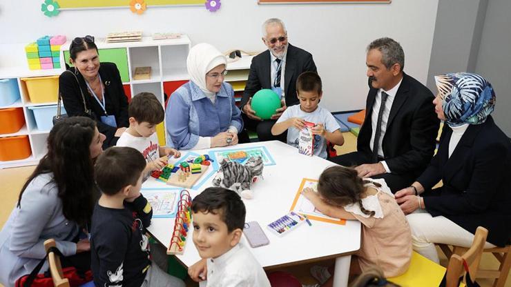 Emine Erdoğan: 5 yaş okullaşma oranı yüzde 93e ulaştı