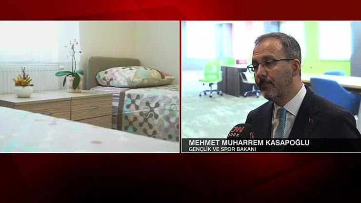 Bakan Kasapoğlu, 105 yeni yurt binası açılışı öncesi merak edilenleri CNN TÜRKe anlattı