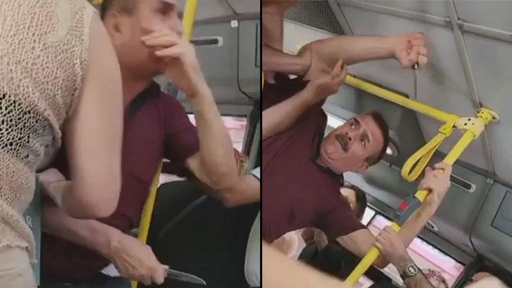 Fatihte otobüste bıçaklı dehşet: Yanlışlıkla ayağına basan yolcuya saldırdı