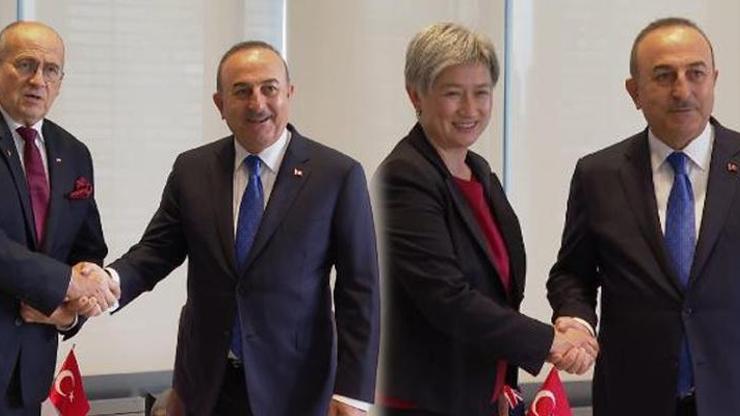 Dışişleri Bakanı Çavuşoğlundan diplomatik temaslar