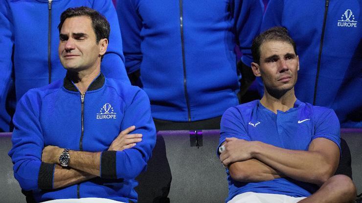 Federer kariyerini noktaladı Nadalın gözyaşları