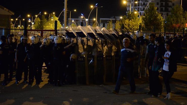 Amedspor-Bursaspor maçı sonrası olaylar çıktı Valilikten açıklama geldi
