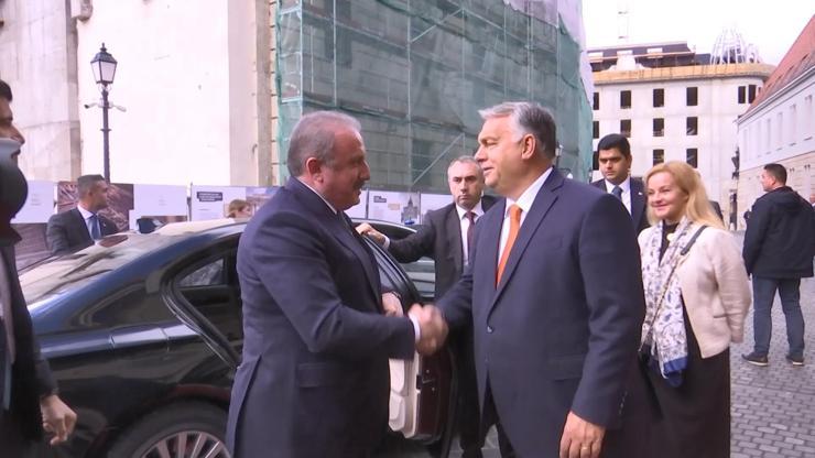 TBMM Başkanı Şentop, Macaristan Başbakanı Orban ile görüştü