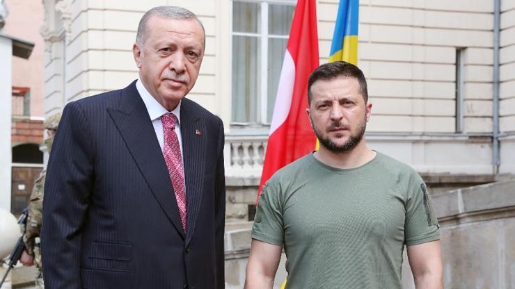 Ukrayna Cumhurbaşkanı Zelenskiden Erdoğana teşekkür