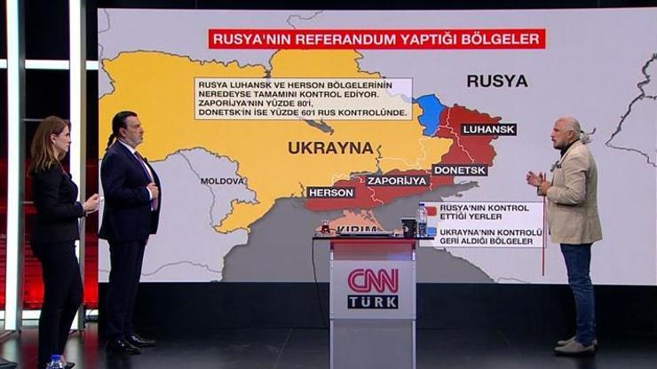 Putin 4 bölgenin ilhakıyla yetinir mi Mete Yarar ve Hakan Bayrakçı CNN Türkte değerlendirdi