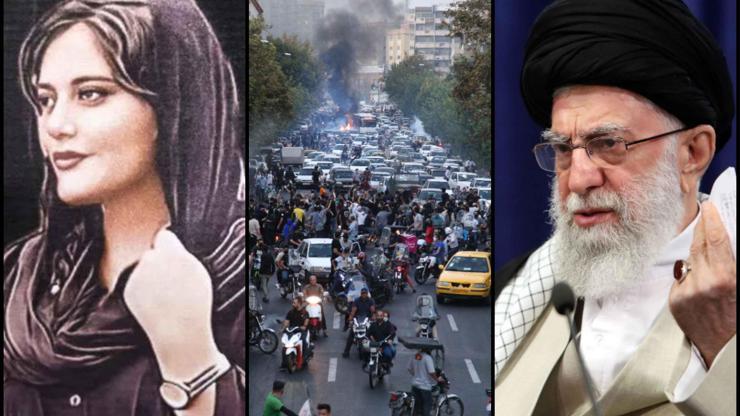 İran dini lideri Hamaney, Mahsa Amini protestoları için ABD ve İsraili suçladı