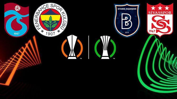 Avrupada kritik gün Trabzonspor, Fenerbahçe, Başakşehir, Sivasspor sahne alıyor