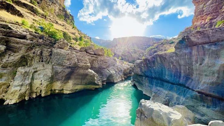 Şırnak’ta gezicilerin keşfettiği doğa harikası kanyon, turizme kazandırılmayı bekliyor