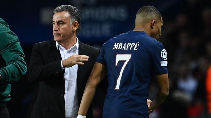 Galtierin Mbappe notu kameralara yakalandı