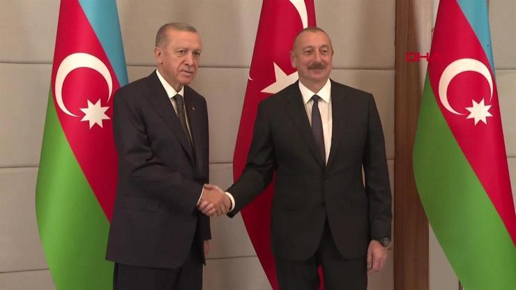 Erdoğan ve Aliyevden ortak açılışlar