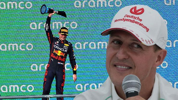 Vettel kıramamıştı Schumacherin rekoru Verstappene geçiyor