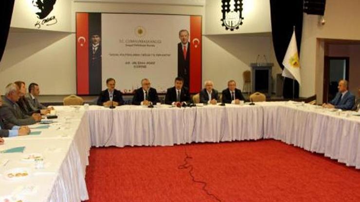 Cumhurbaşkanlığı Sosyal politikalarda 7 bölge 7 il toplantısının 5incisi Edirnede başladı
