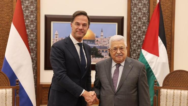 Hollanda Başbakanı Ruttenin İsrail ve Filistin temasları