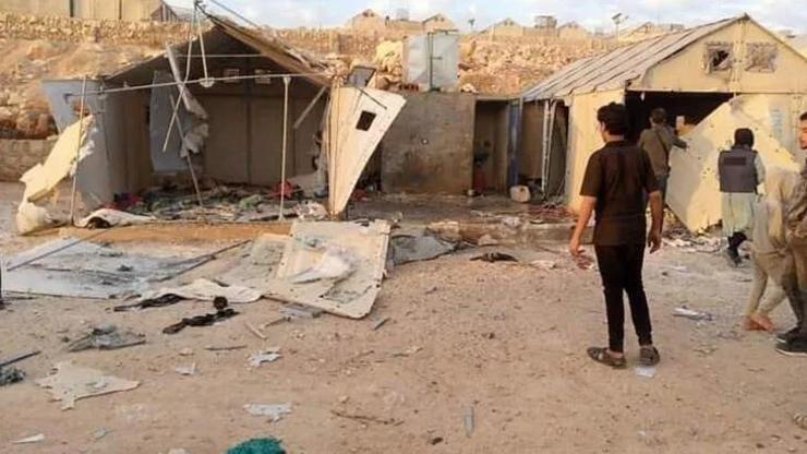 Suriyede mülteci kampına saldırı: 6 ölü, 17 yaralı