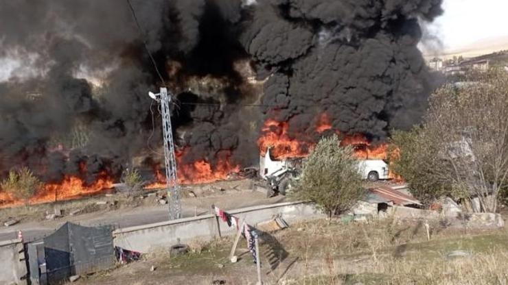 SON DAKİKA: Ağrıda feci kaza Yolcu otobüsü ile tanker çarpıştı: 7 kişi hayatını kaybetti