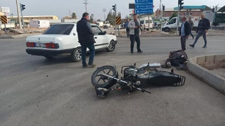 TIRla çarpışan motosikletli ağır yaralandı