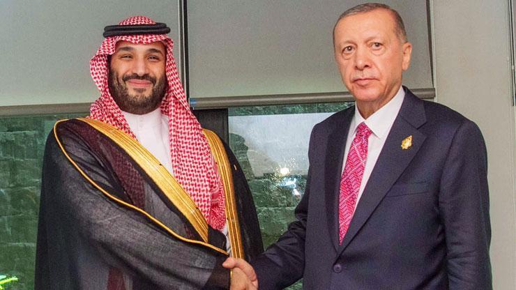 Son dakika... Cumhurbaşkanı Erdoğan, Suudi Arabistan Veliaht Prensi Selman ile görüştü