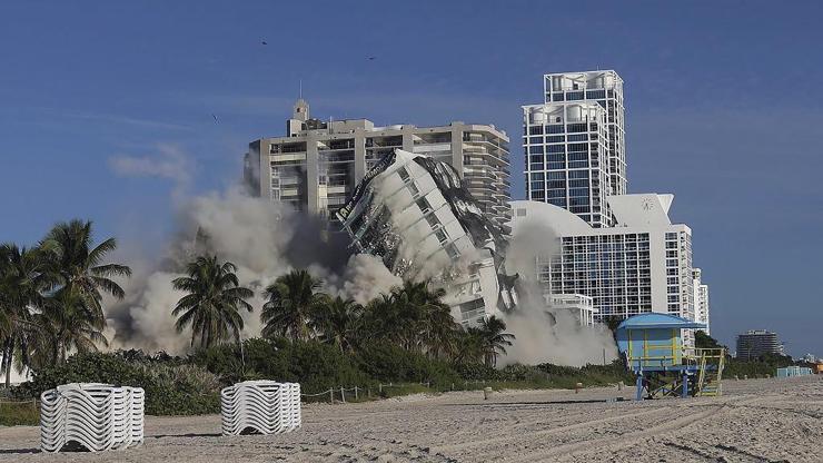 538 odalı Miami efsanesi yıkıldı