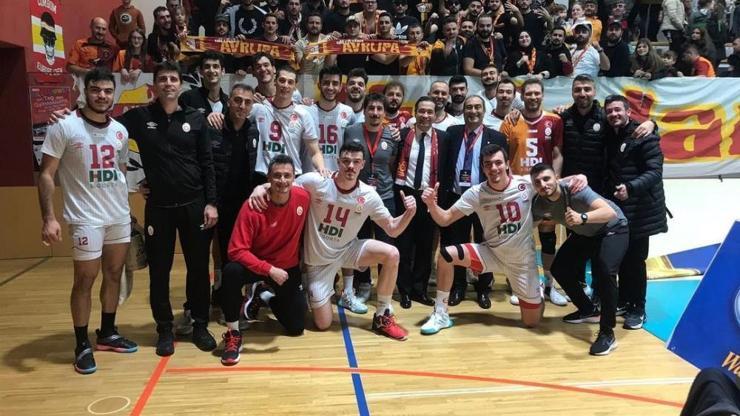 Galatasaray, CEV Kupası’nda son 16ya yükseldi
