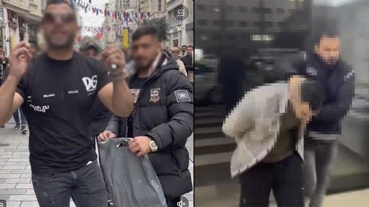 İstiklal Caddesindeki görüntüleri büyük tepki çekmişti: Yabancı uyruklu 1 kişi yakalandı