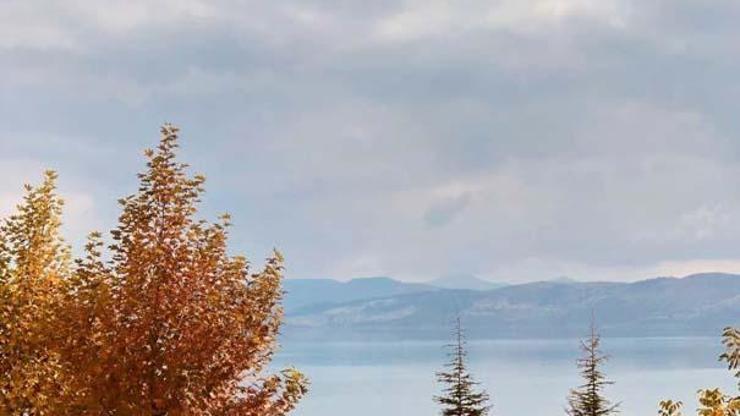 Doğunun gizli denizi Hazar Gölünde sonbahar güzelliği