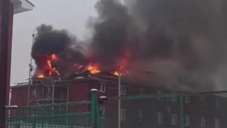 Rusyada otelde yangın: 200 kişi tahliye edildi