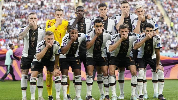 Almanyadan FIFA ve Katarı protesto
