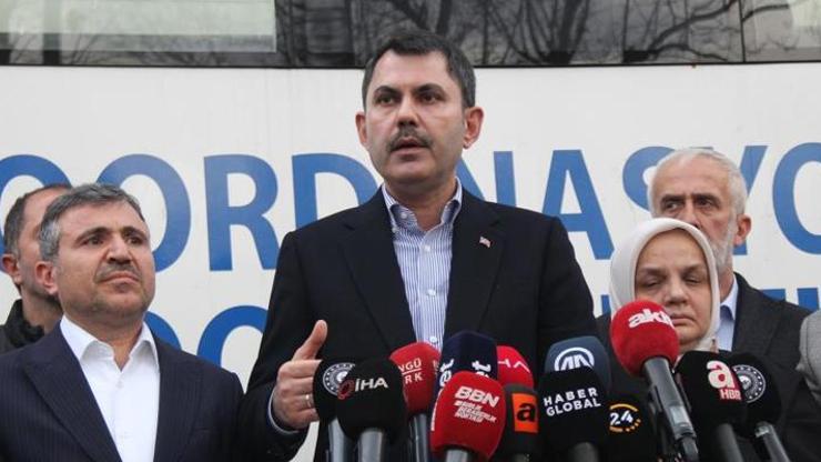 Bakan Kurum'dan Düzce açıklaması: 321 binada hasar tespiti yaptık