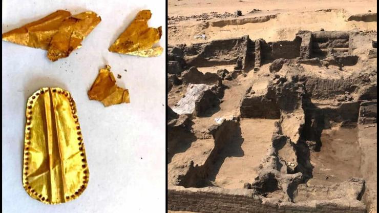Mısırda altın dilli mumyalar bulundu