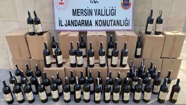 Mersinde 540 litre sahte içi ele geçirildi