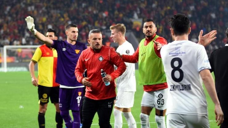 Göztepe-Altay maçının tekrarı istendi TFFye çağrı