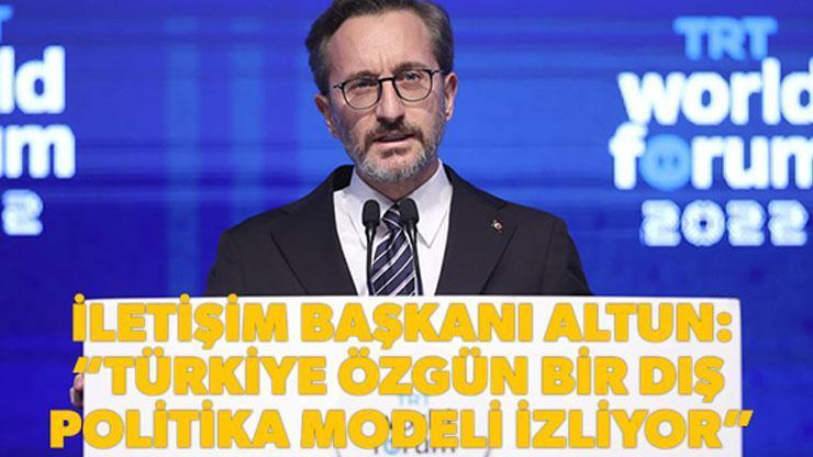 İletişim Başkanı Altun: “Türkiye Özgün Bir Dış Politika Modeli İzliyor”