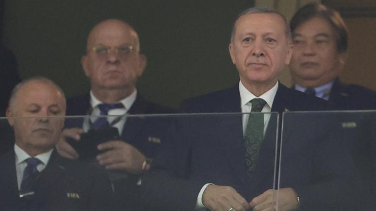 Cumhurbaşkanı Erdoğan, Dünya Kupası finalini izledi