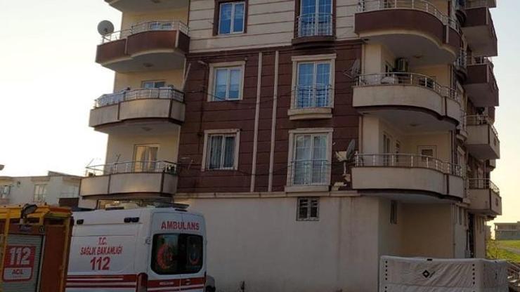 Küçük çocuklarıyla birlikte kendini eve kilitledi, 9 saatte ikna edilebildi