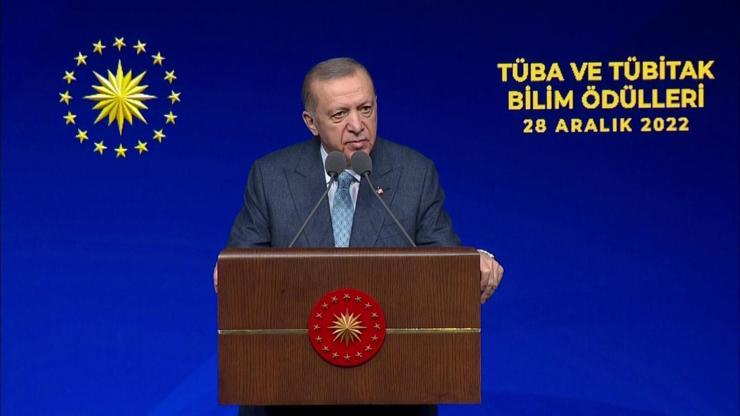 SON DAKİKA: TÜBİTAK ve TÜBA Ödülleri... Erdoğan: Beyin göçünü tersine çeviriyoruz