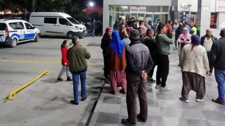 Silifke otobüs terminalinde 'el bombası' paniği