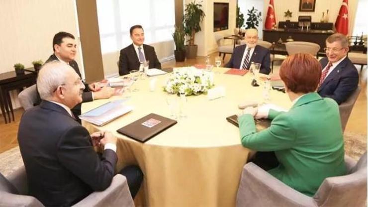 Altılı masa kararlarının perde arkası