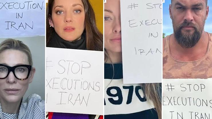 Hollywooddan İran gösterilerine destek
