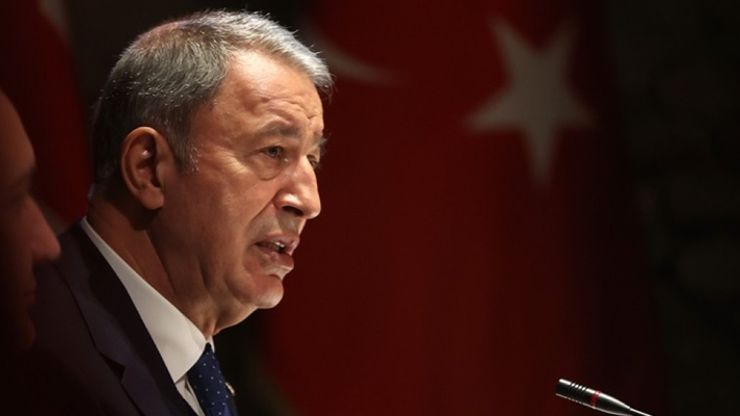 Bakan Akar, Ukraynalı mevkidaşıyla görüştü Bakan Akar, Ukraynalı mevkidaşıyla görüştü