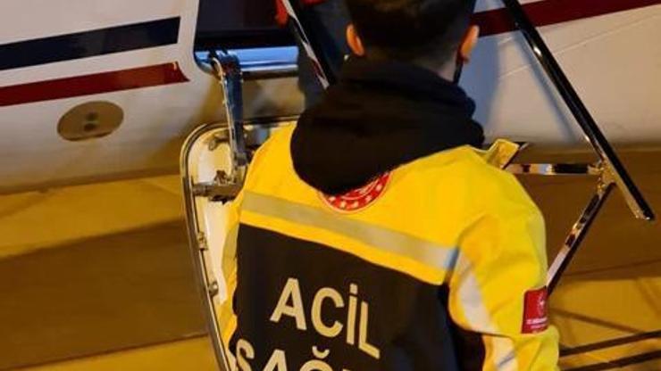 Ambulans uçak, Jiyan bebek için havalandı