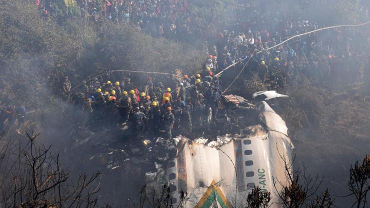 Nepalde son 30 yılın en ölümcül uçak kazası: Kara kutu bulundu
