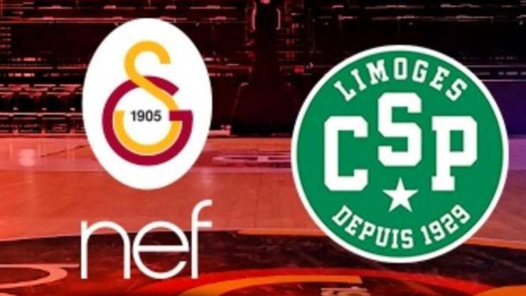 Galatasaray Limoges basketbol maçı hangi kanalda, ne zaman, saat kaçta
