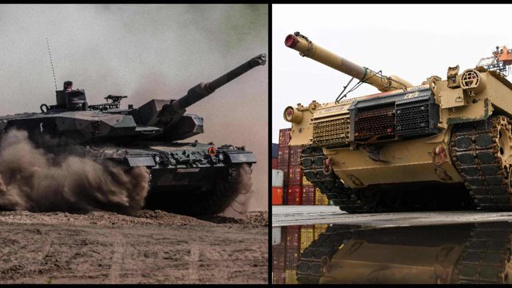 Almanyadan Leopard, ABDden Abrams