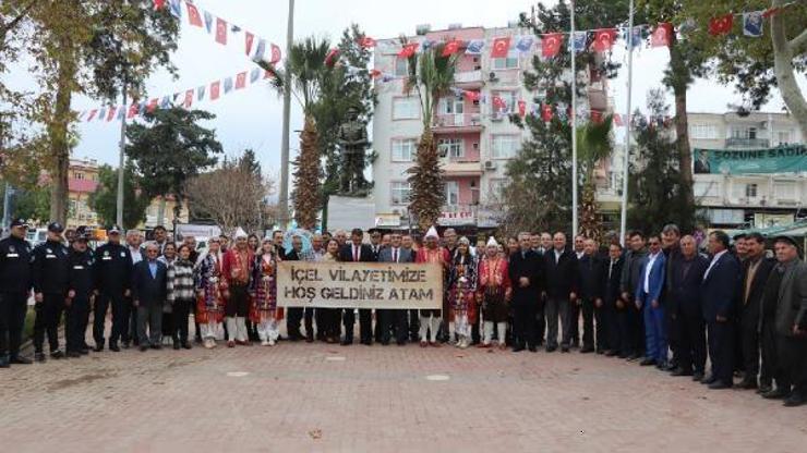 Atatürkün Silifkeye gelişi törenle kutlandı