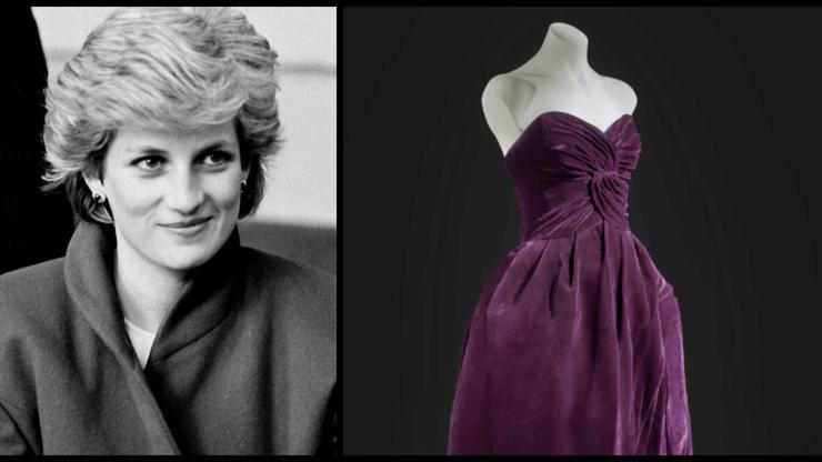 Prenses Diananın elbisesi rekor fiyata alıcı buldu