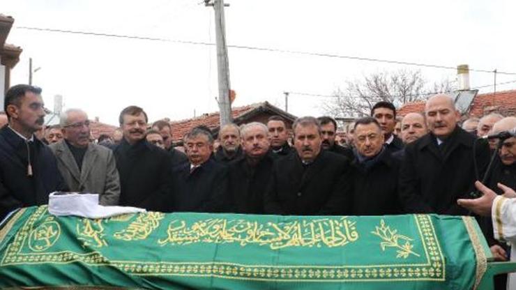 BBP Genel Başkanı Destici'nin babası son yolculuğuna uğurlandı