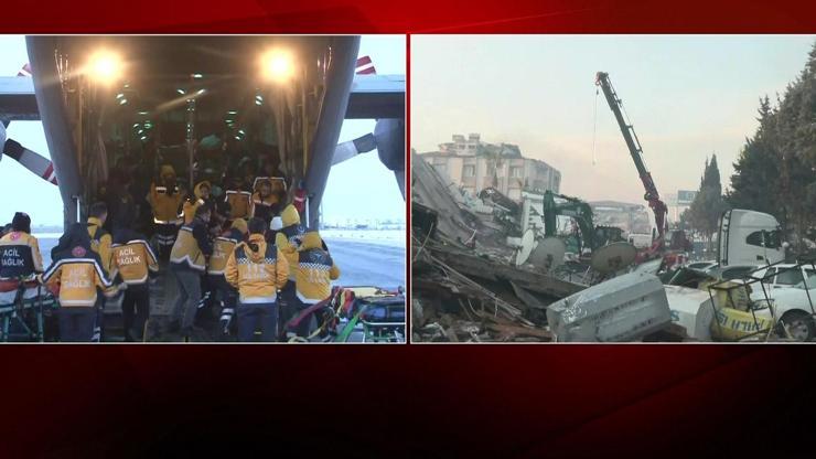 Depremin 3. günü CNN TÜRK depremin vurduğu Hatayda...