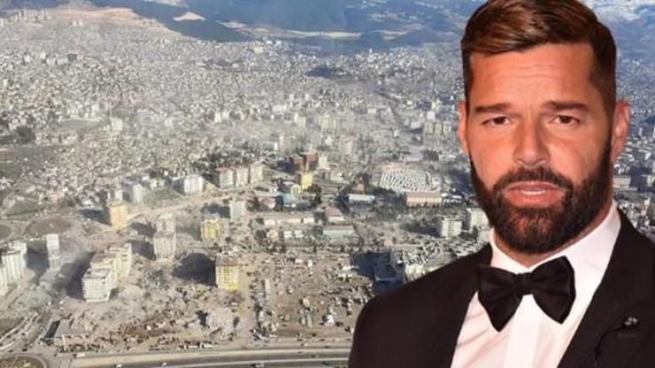 Ricky Martin, Türkiye için yardım istedi