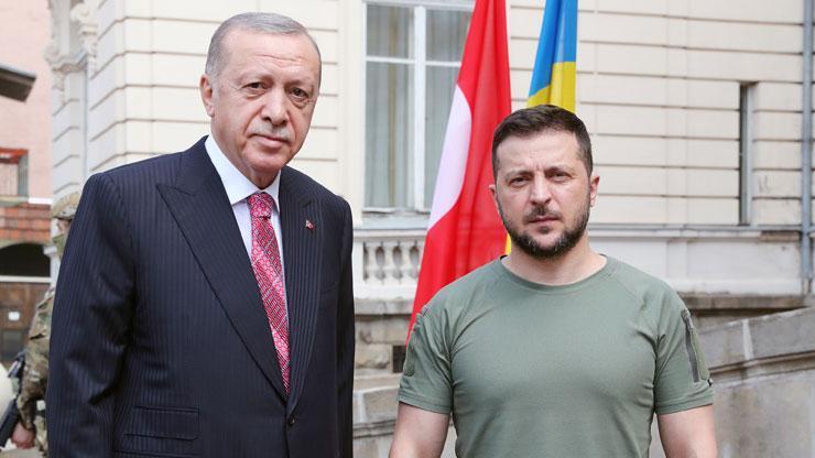 Son dakika... Cumhurbaşkanı Erdoğan, Zelenski ile görüştü